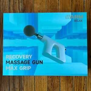 T-03: Warm Relax Recovery Massage Gun Max Grip
